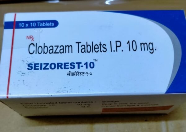 Clobazam Tablets I.P. 10 mg.