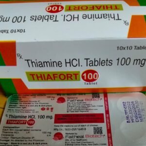 Thiamine HCl. Tablets 100 mg